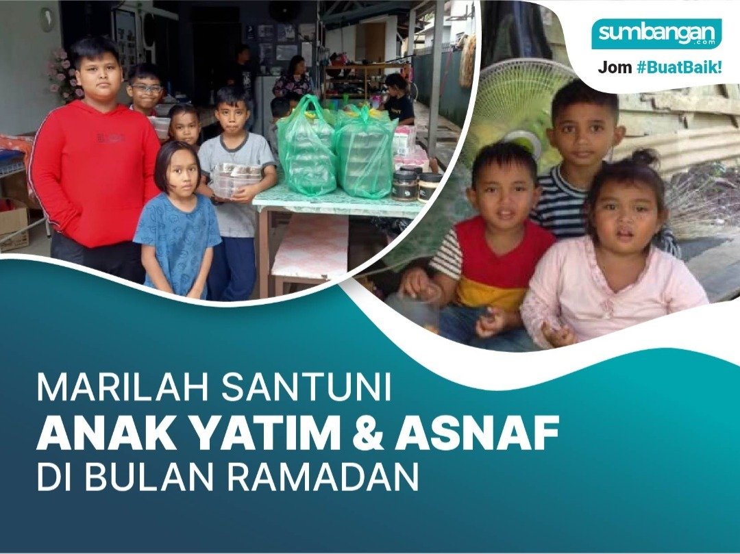 INFAQ IFTAR UNTUK ANAK YATIM, ASNAF, DAN PELAJAR TAHFIZ