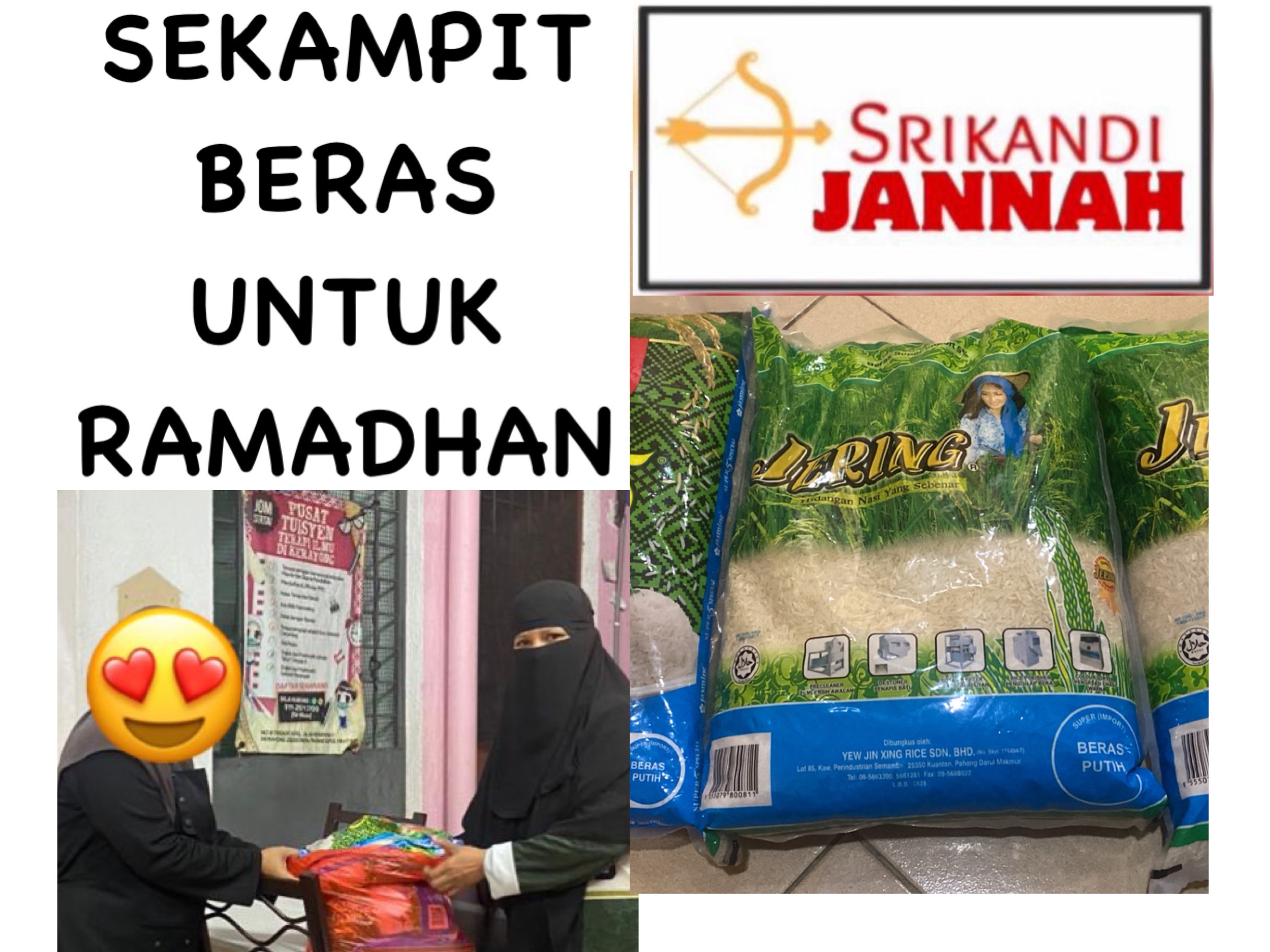 SEKAMPIT BERAS UNTUK RAMADHAN