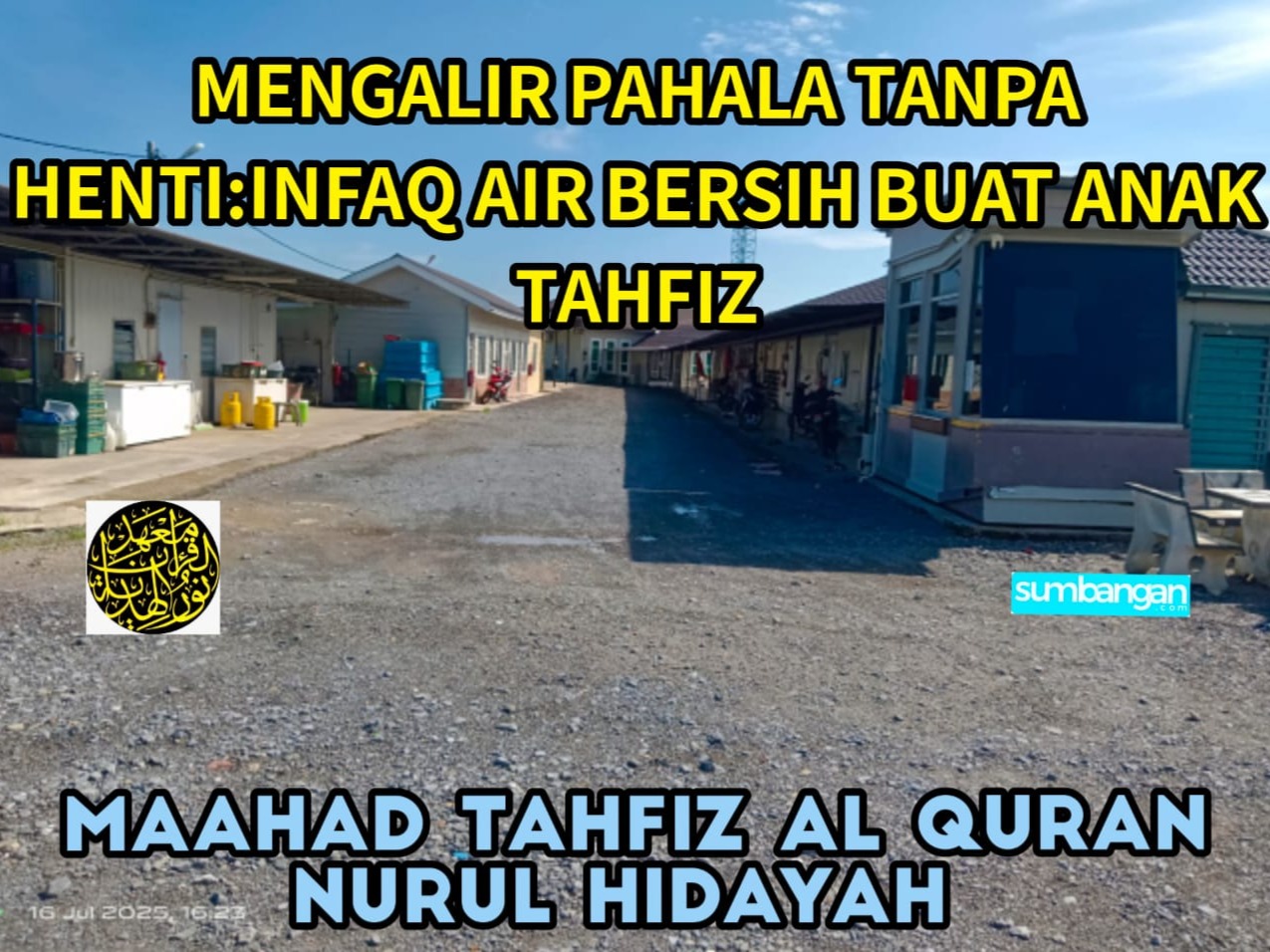 RAIH PAHALA DENGAN BANTU UTILITI BIL AIR MAAHAD TAHFIZ 2026