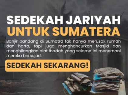 PAHALA JARIYAH MUDAHKAN WARGA SUMATERA UNTUK BERIBADAH