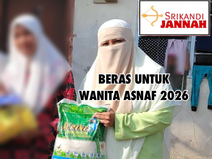 BERAS UNTUK WANITA ASNAF 2026