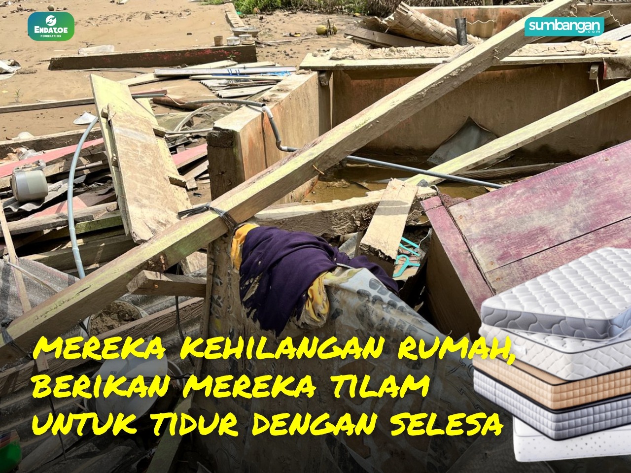 TILAM UNTUK MANGSA BANJIR ACEH