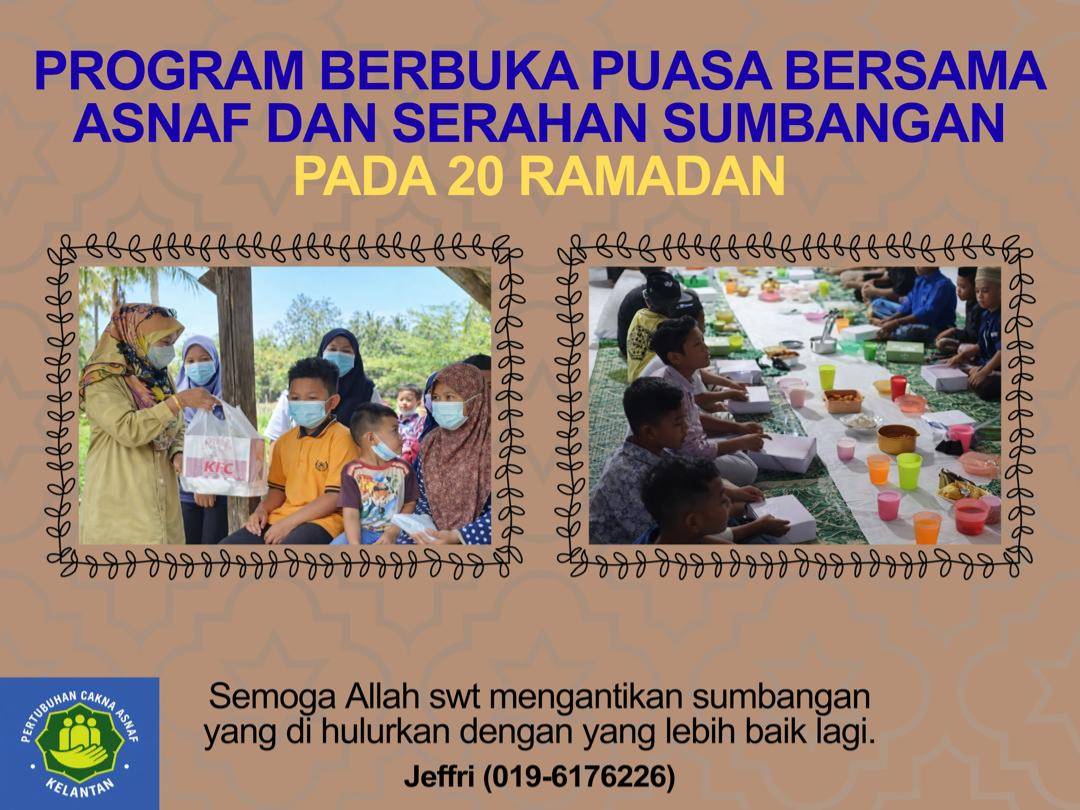 INFAQ BERBUKA PUASA ASNAF