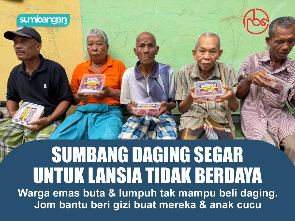 INFAQ DAGING SEGAR PENUHI GIZI WARGA EMAS UZUR