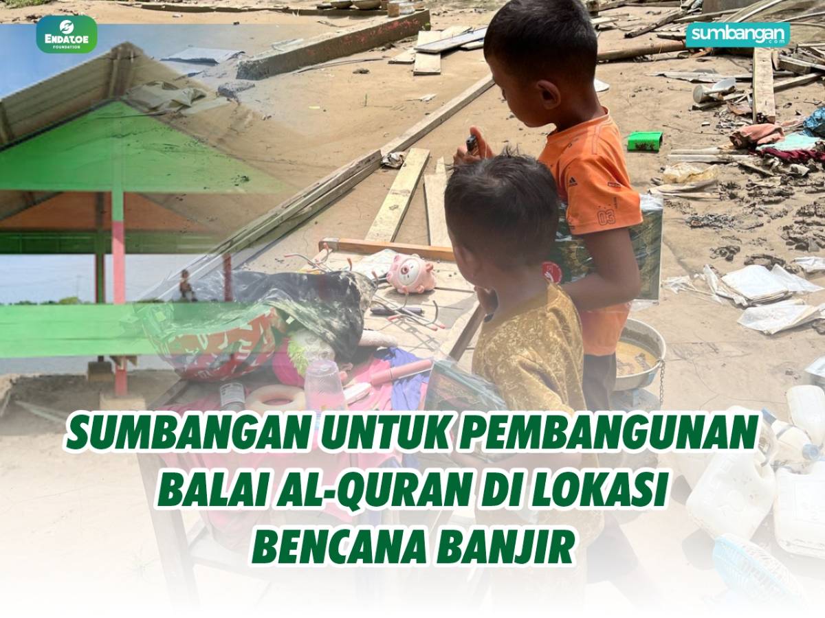 BALAI PENGAJIAN ACEH PASCA BANJIR DI RUNTUHAN LUMPUR