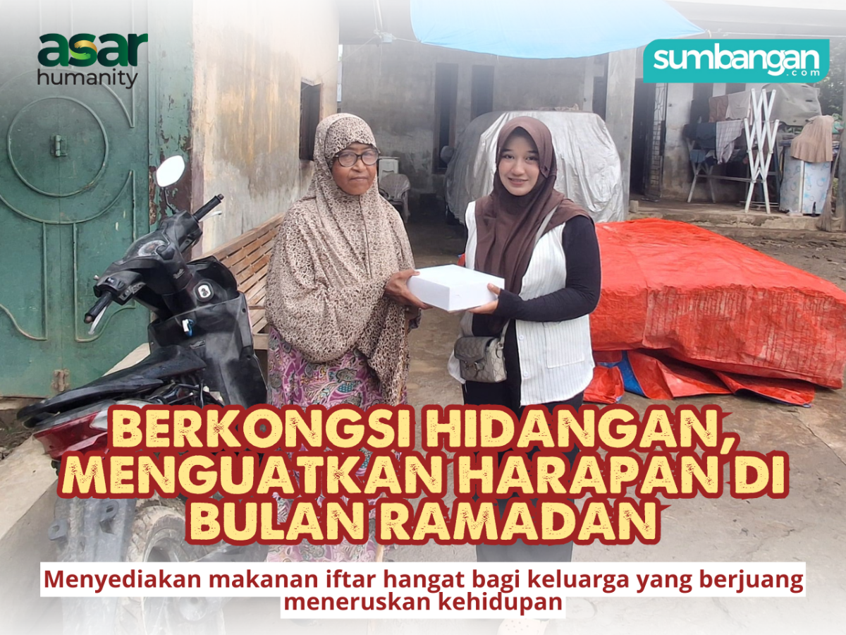 SEDEKAH IFTAR UNTUK ASNAF BERBUKA PUASA SELAMA RAMADAN