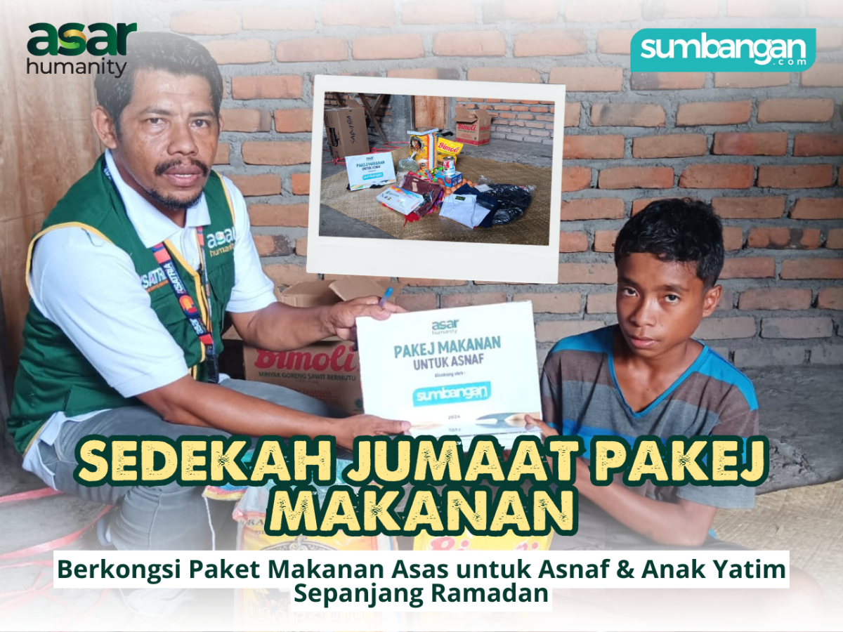 SEDEKAH JUMAAT PEK RAMADAN UNTUK ANAK YATIM
