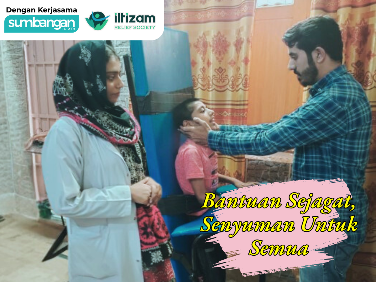 PEK MAKANAN RAMADAN KELUARGA MISKIN PENJAGA ANAK OKU DI PAKISTAN