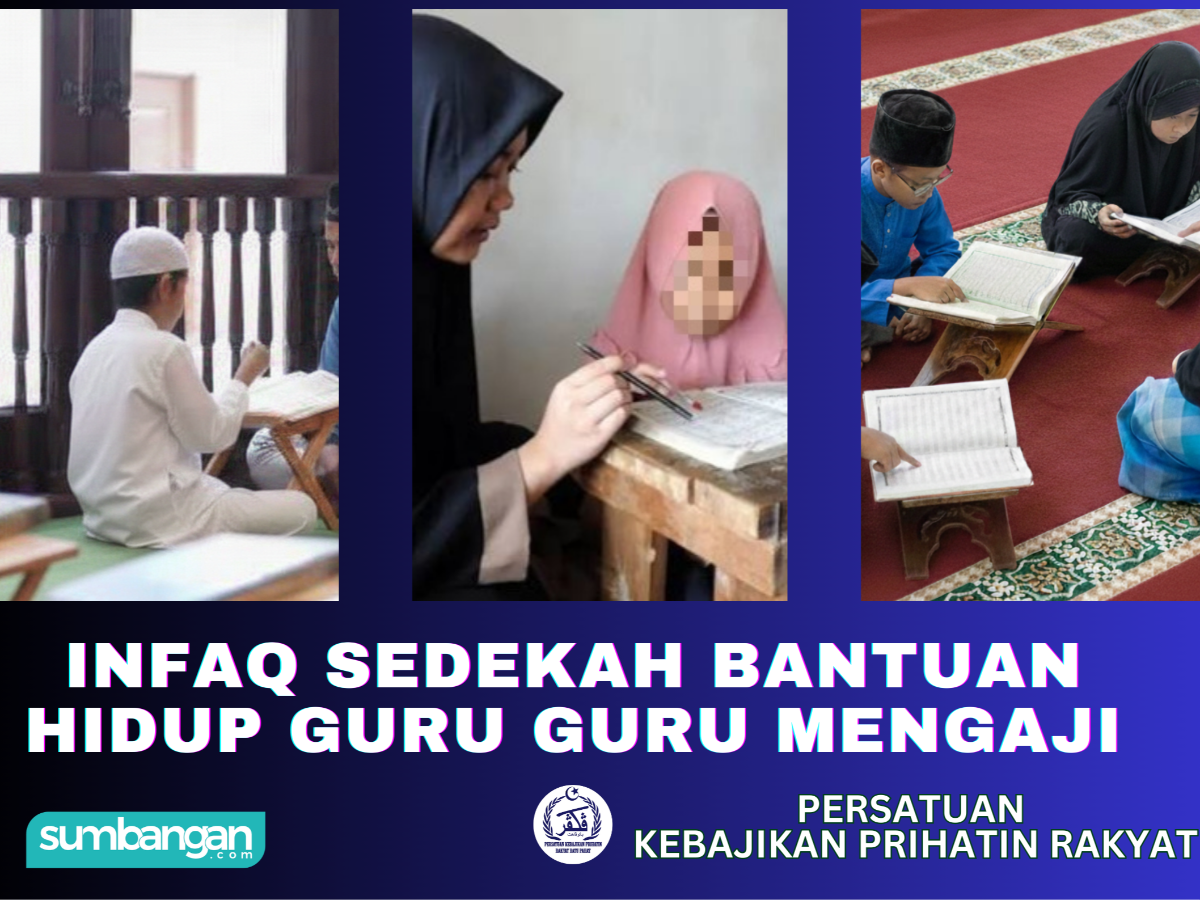INFAQ SEDEKAH BANTUAN KEHIDUPAN GURU GURU MENGAJI