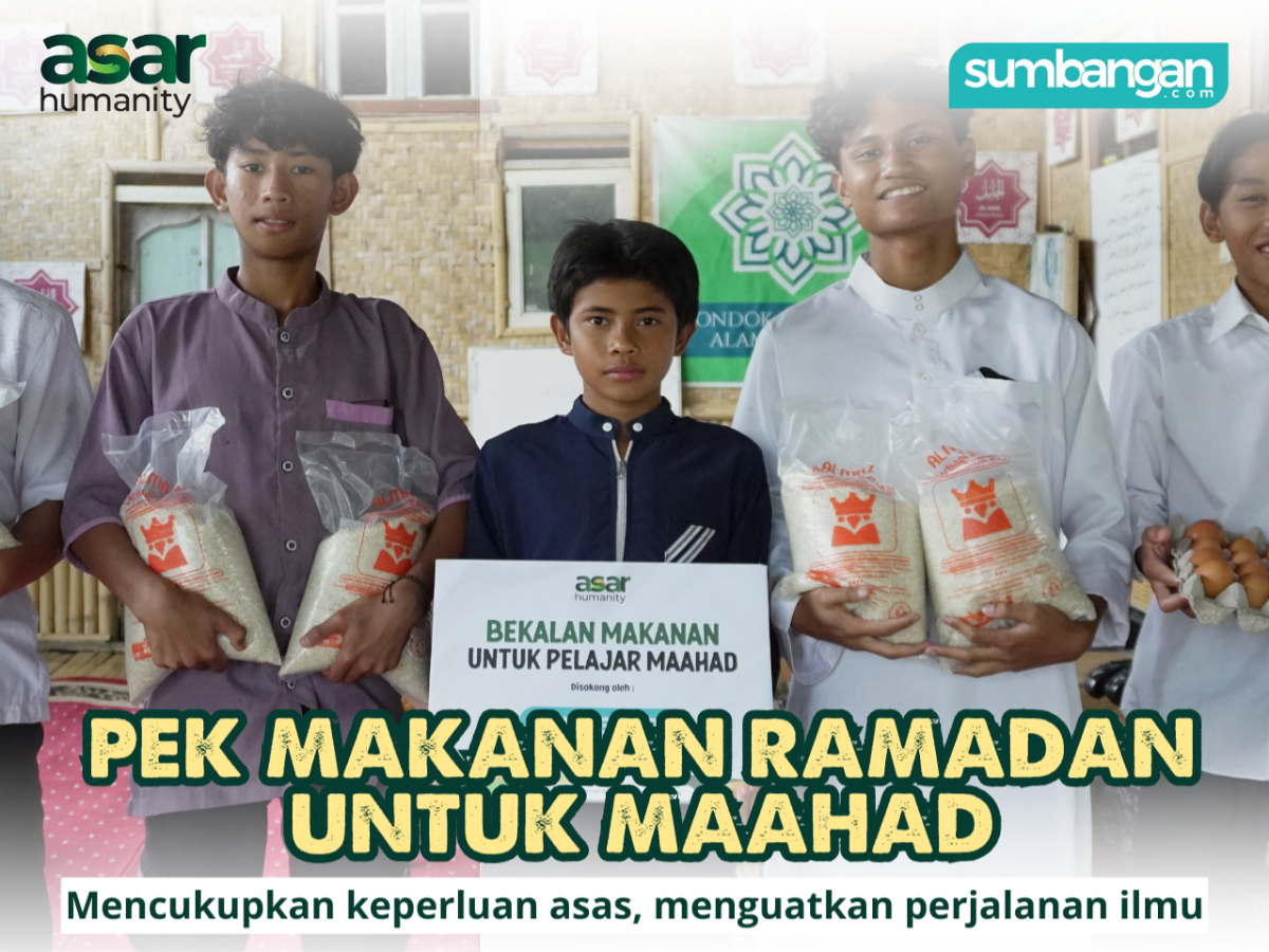 RAYUAN INFAQ PAKEJ MAKANAN RAMADAN UNTUK MAAHAD