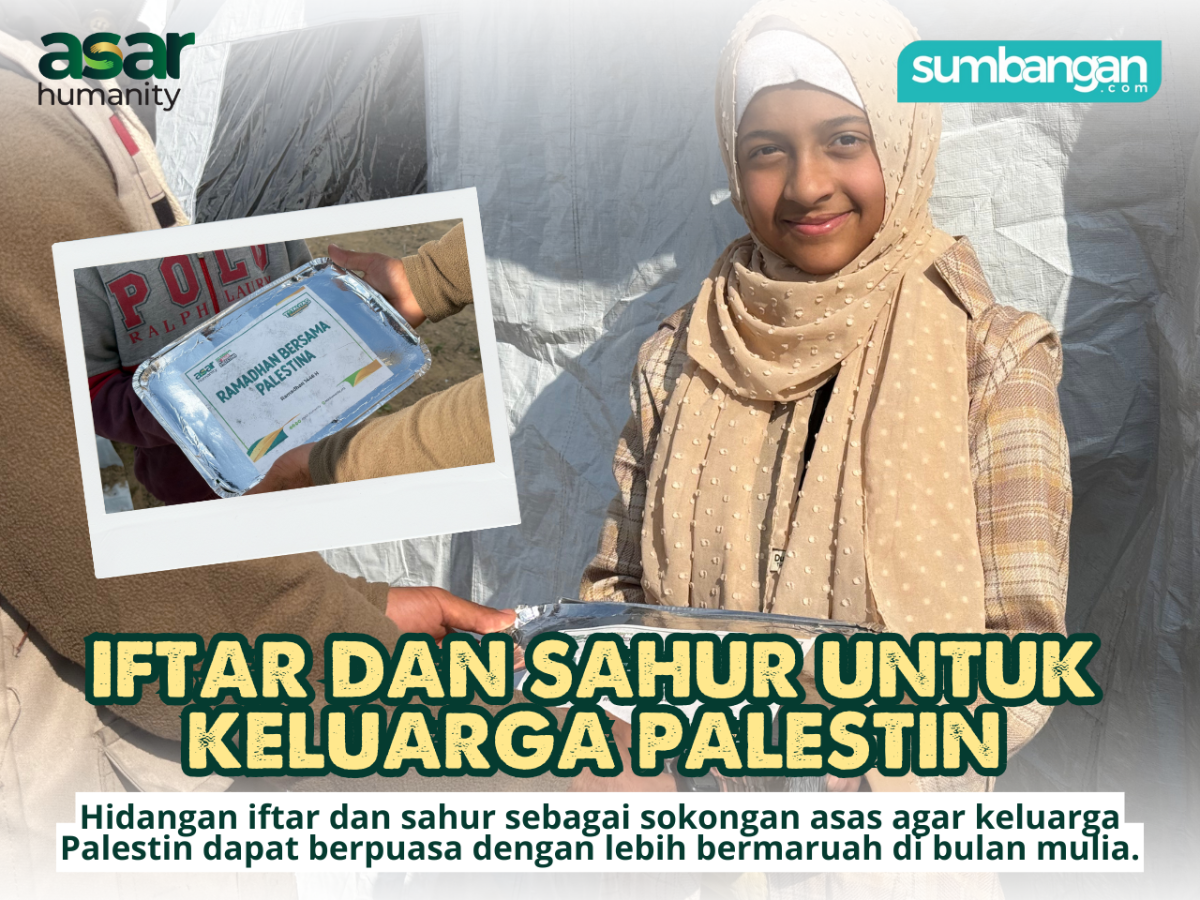 SOKONGAN MAKANAN HANGAT IFTAR DAN SAHUR UNTUK PALESTIN