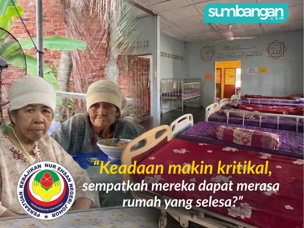 DANA BANTUAN BAIK PULIH RUMAH WARGA EMAS WANITA NUR EHSAN JOHOR