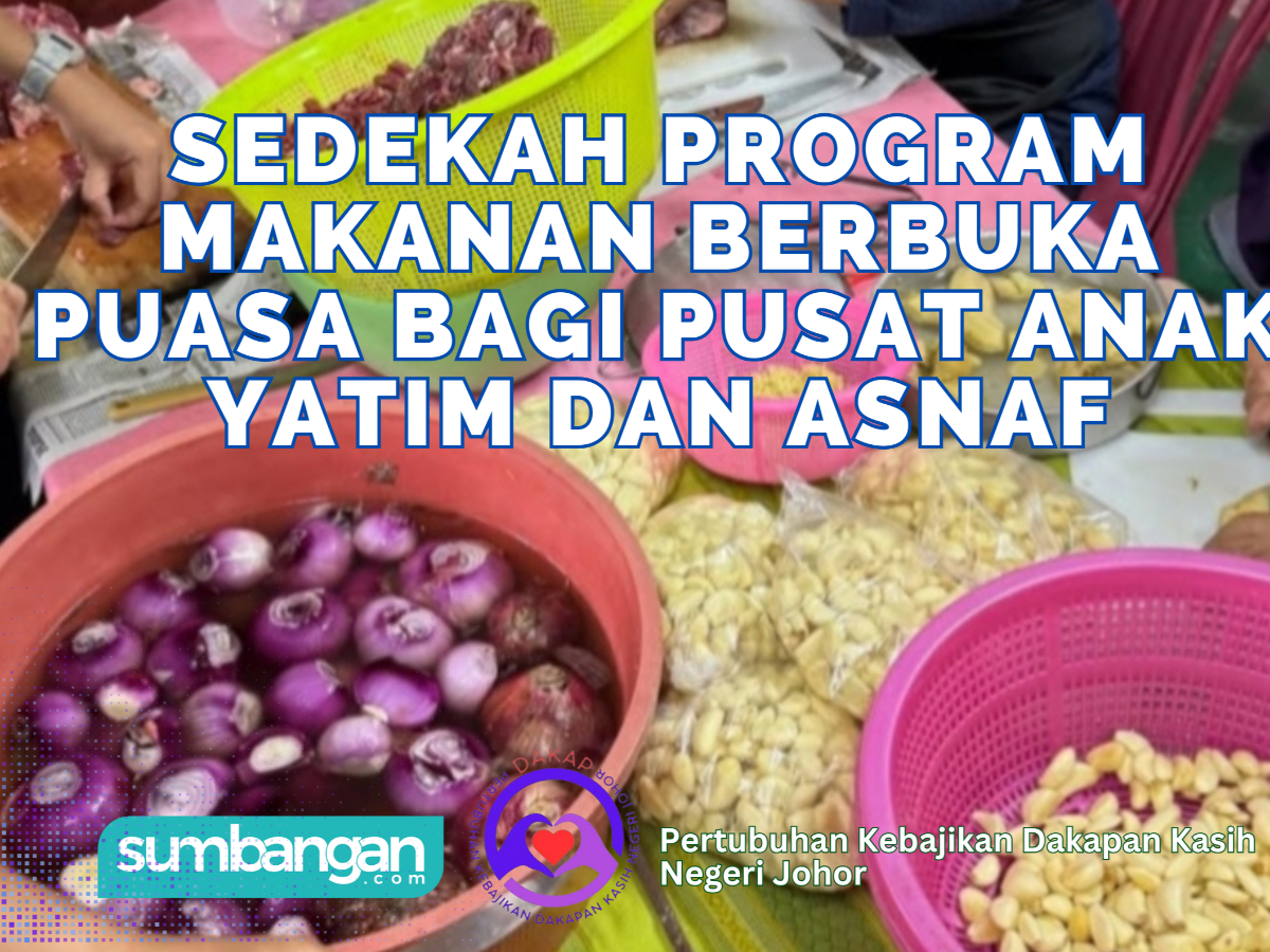 PROGRAM BERBUKA PUASA BAGI ANAK YATIM ASNAF