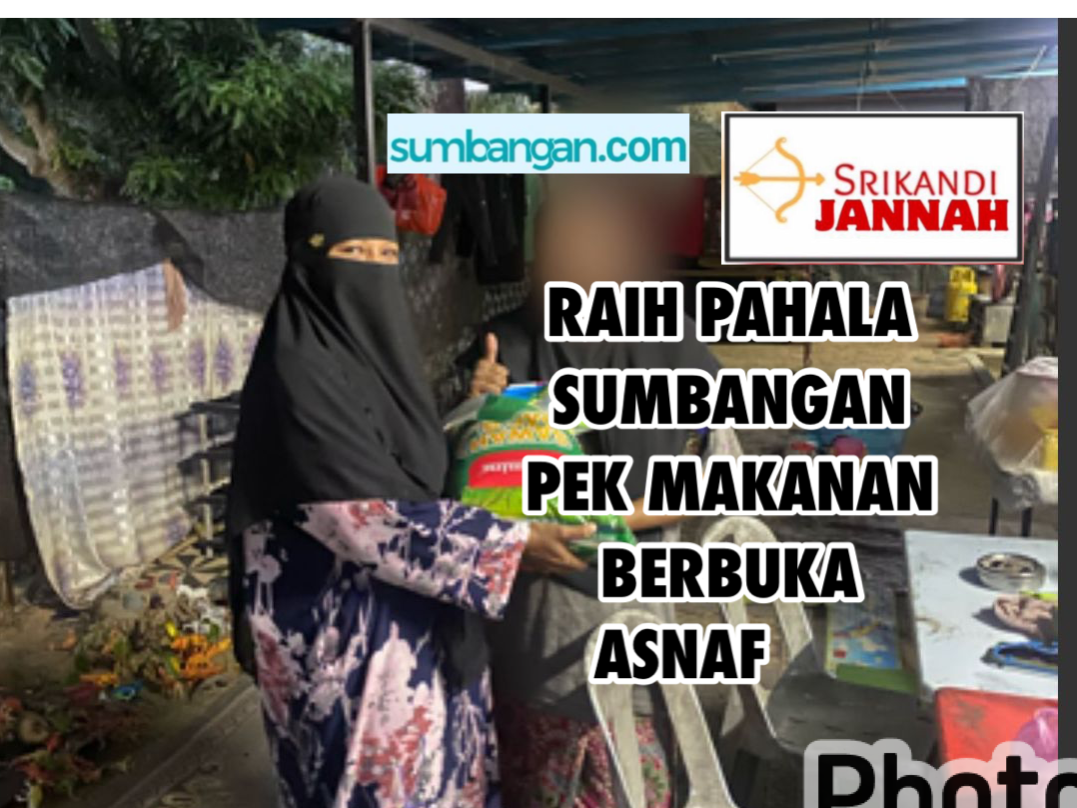 SEDIAKAN PEK MAKANAN BERBUKA ASNAF