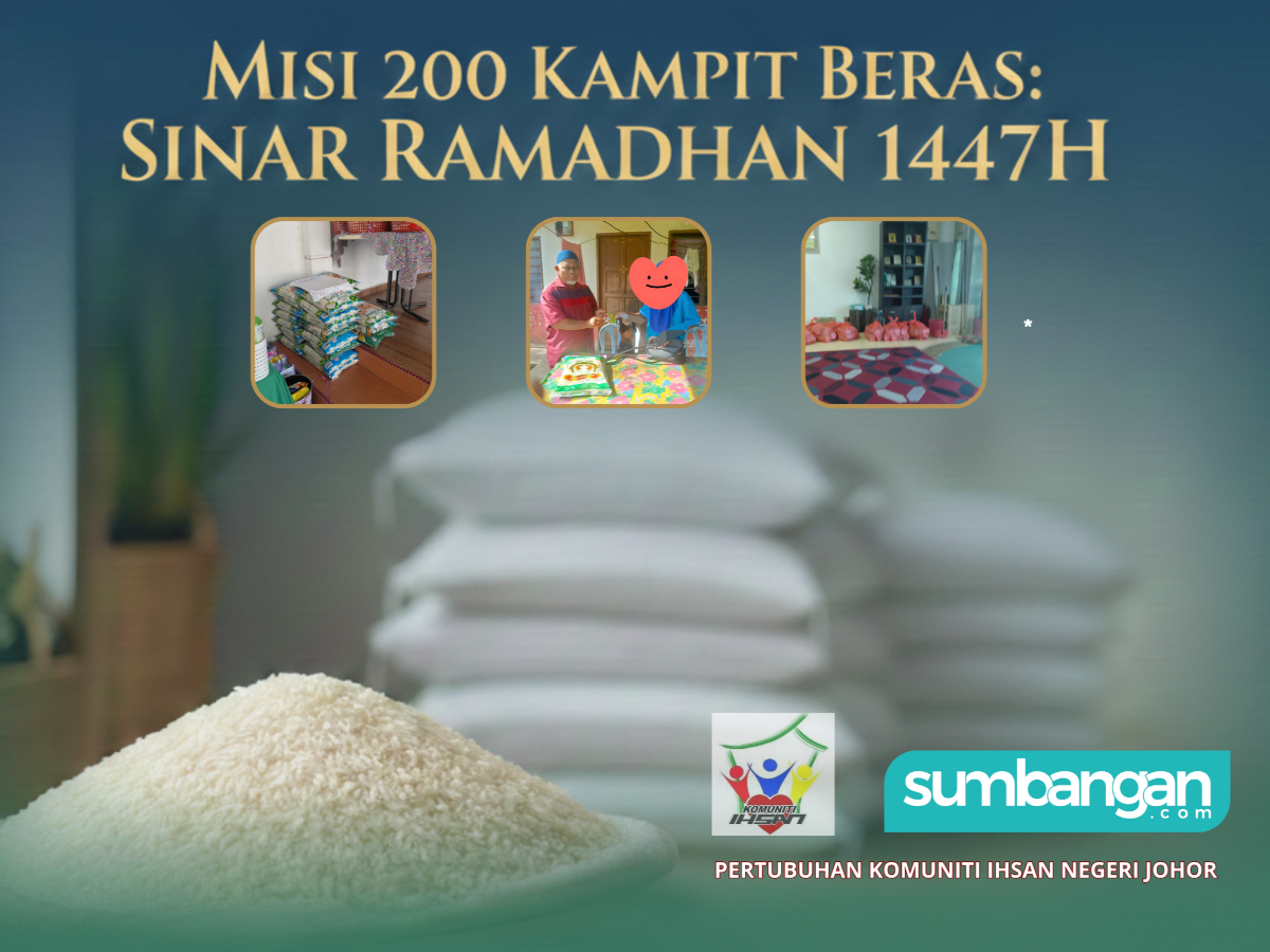 MISI SEDEKAH BERAS RAMADHAN UNTUK ASNAF 1447H