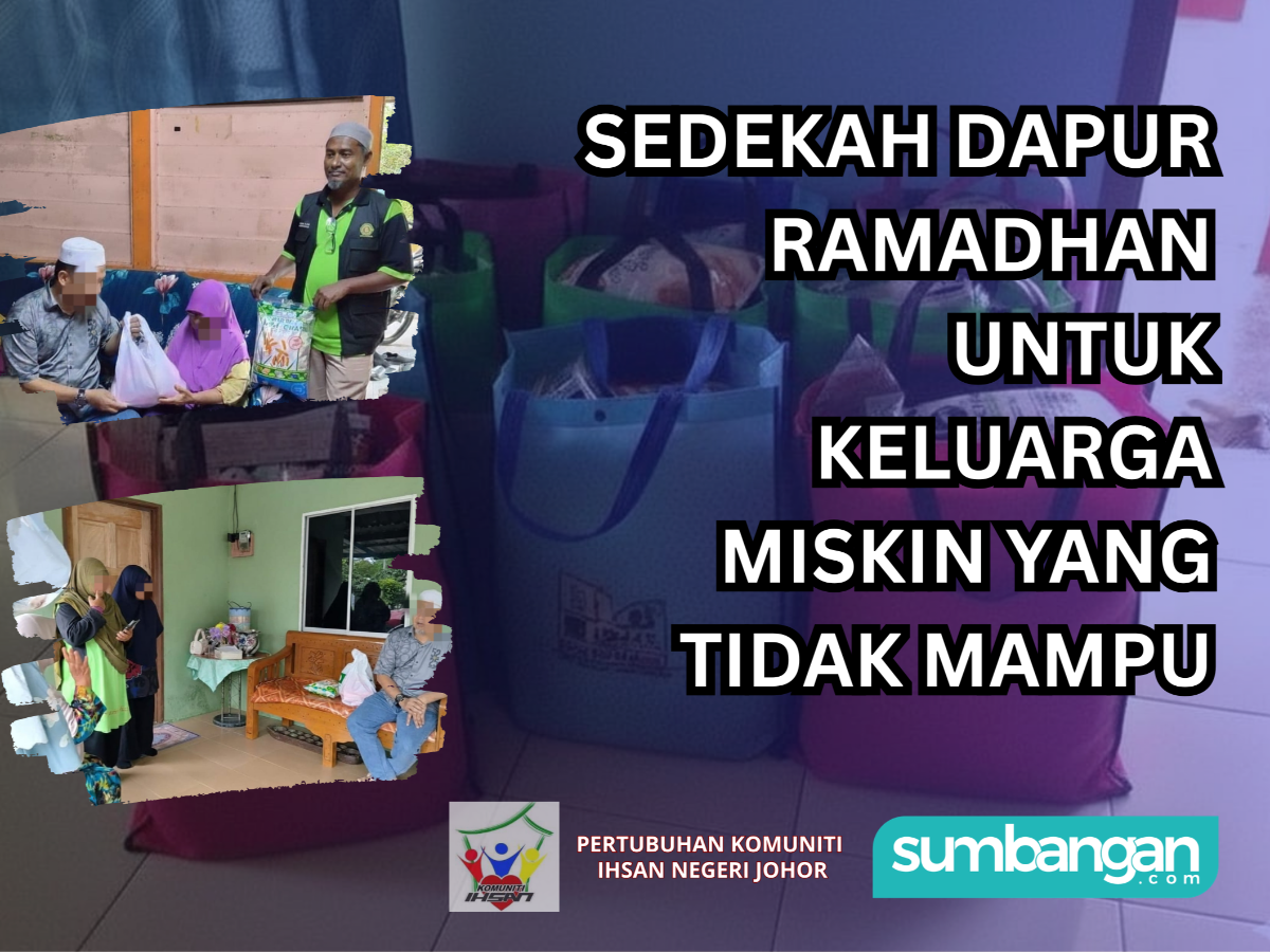 BARANGAN DAPUR UNTUK KELUARGA ASNAF DALAM BULAN RAMADHAN
