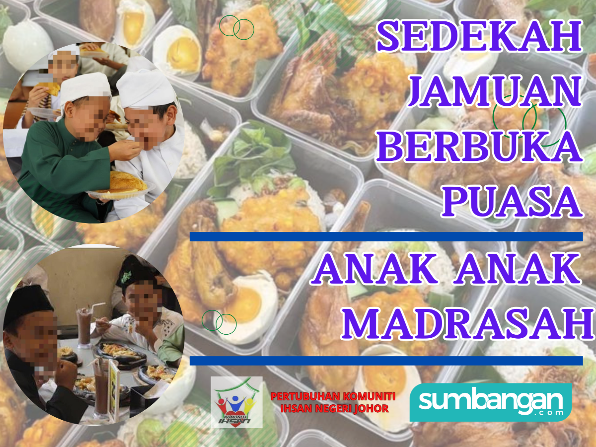 INFAQ JAMUAN BERBUKA PUASA ANAK ANAK MADRASAH