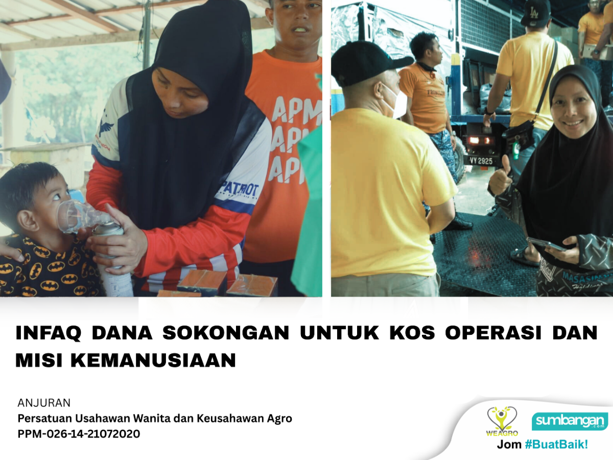 INFAQ DANA SOKONGAN UNTUK OPERASI DAN MISI KEMANUSIAAN