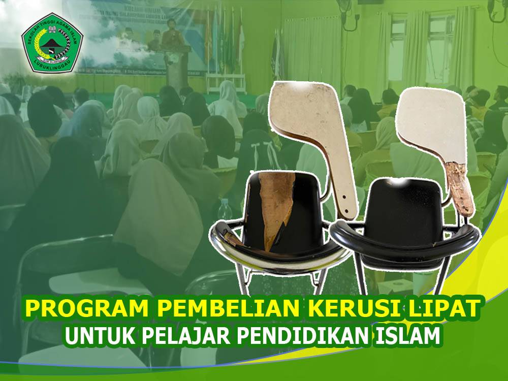 INFAQ PEMBELIAN KERUSI LIPAT UNTUK PELAJAR PENDIDIKAN ISLAM