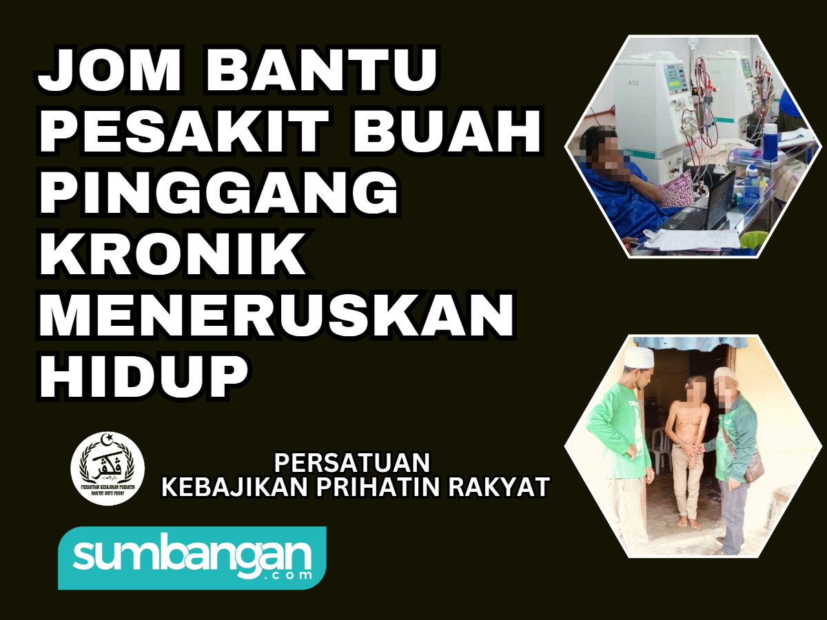 JOM BANTU PESAKIT BUAH PINGGANG KRONIK