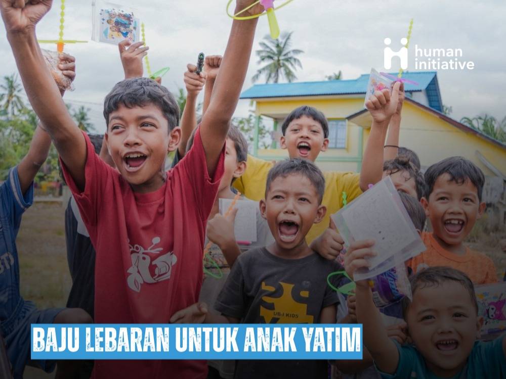 JOM HADIAHKAN BAJU RAYA UNTUK ANAK YATIM