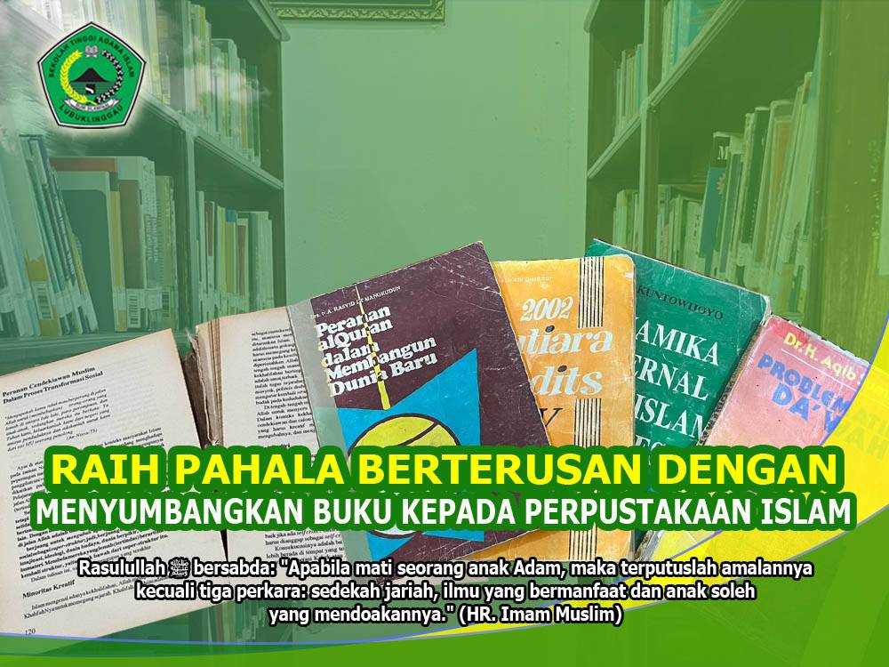 INFAQ UNTUK MEMBELI BUKU PERPUSTAKAAN PELAJAR ISLAM