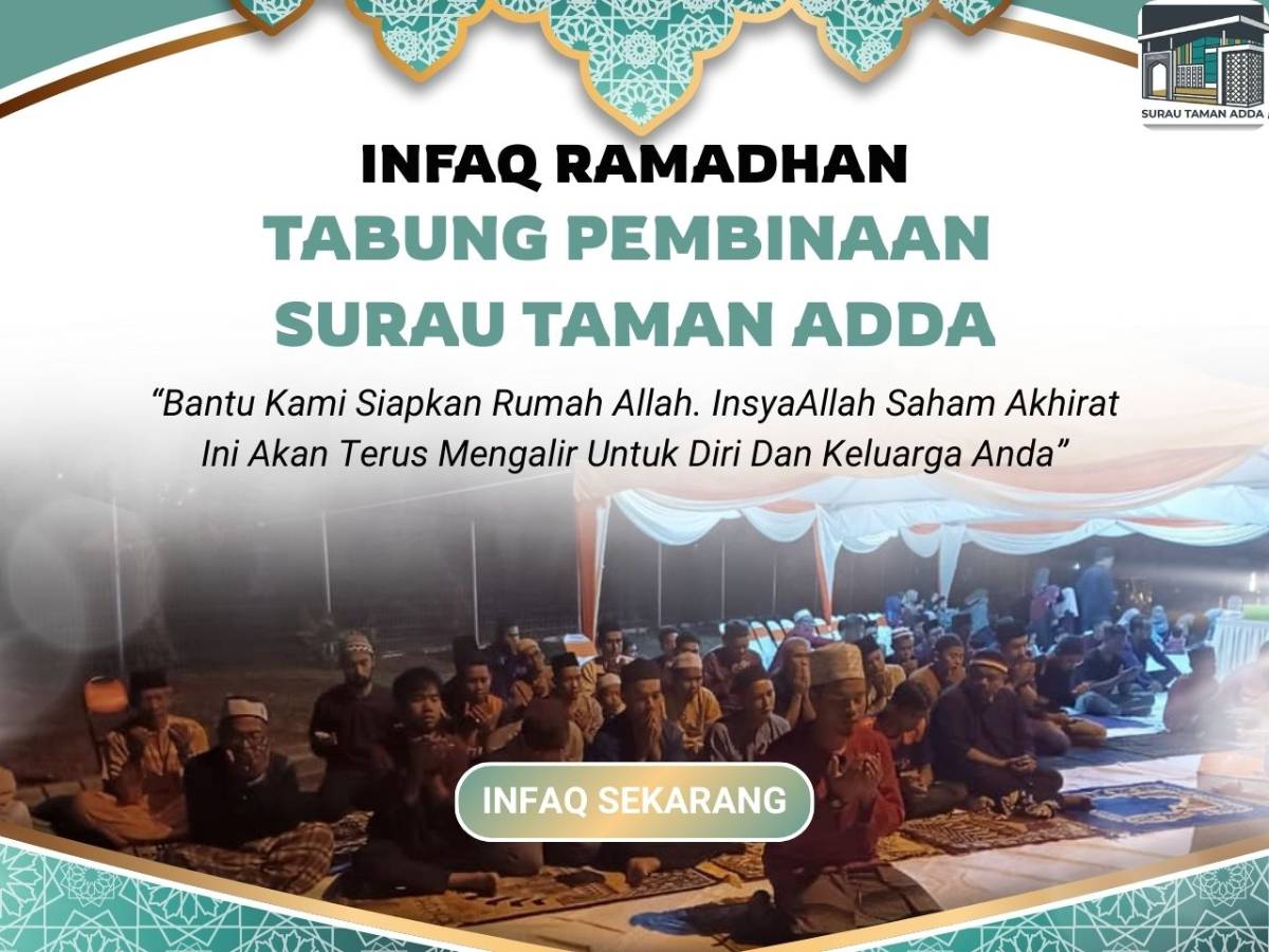 TABUNG PEMBINAAN SURAU TAMAN ADDA