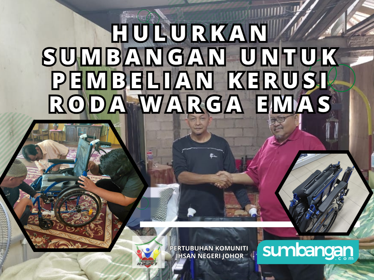 KERUSI RODA BAGI WARGA EMAS TIDAK BERDAYA