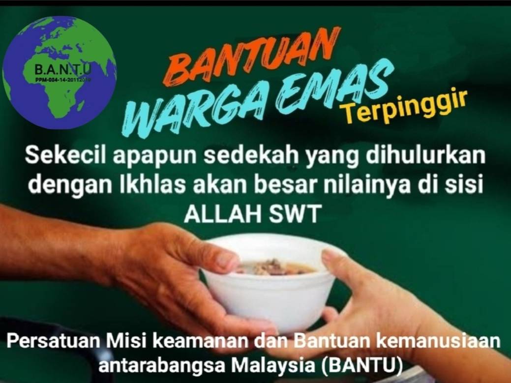 BANTU WARGA EMAS TERPINGGIR