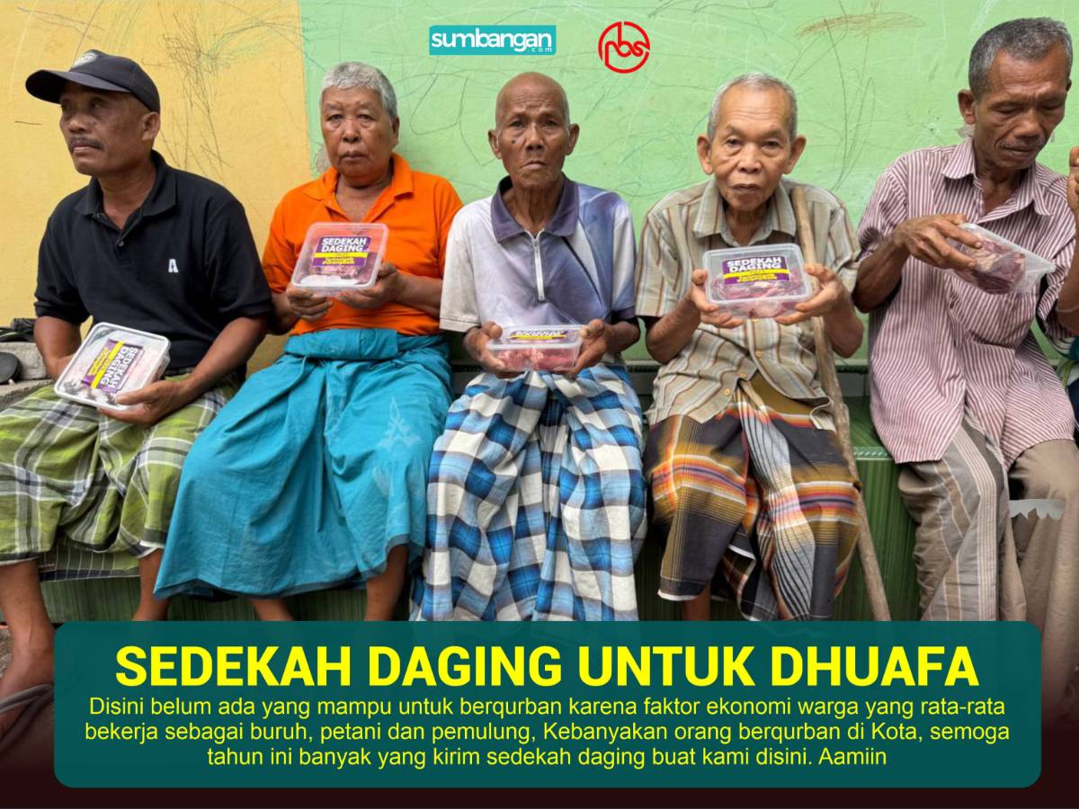 KIRIM KORBAN KE PELOSOK DESA