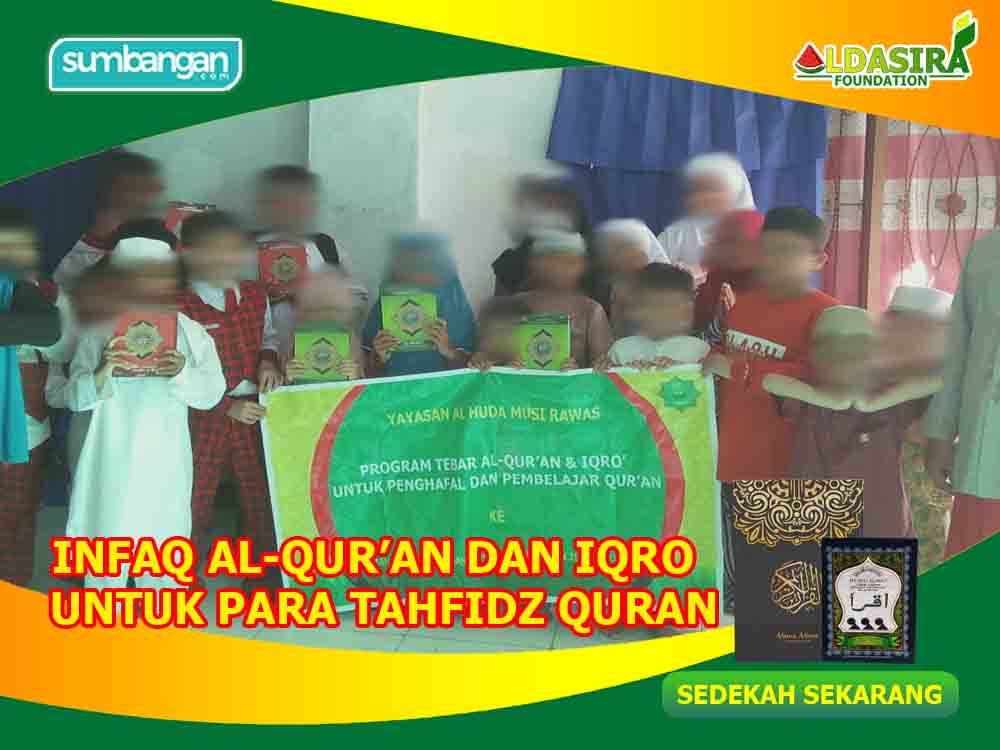 INFAQ AL QURAN DAN IQRO UNTUK PELAJAR TAHFIDZ QURAN