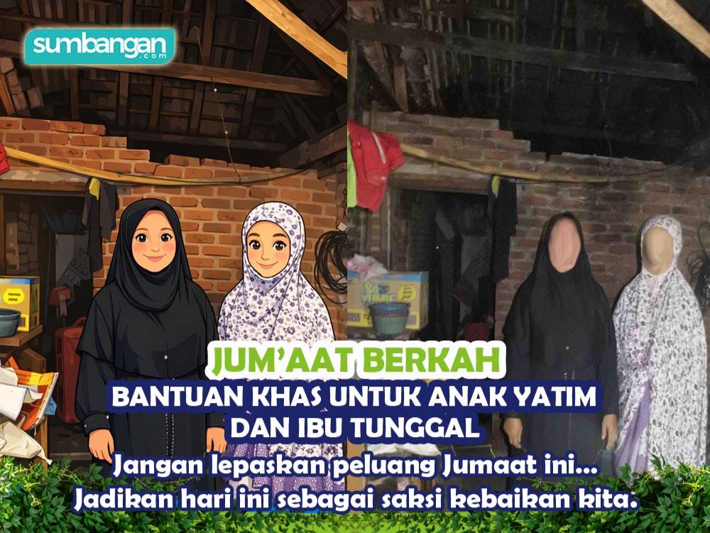 BANTUAN KHAS UNTUK ANAK YATIM DAN IBU TUNGGAL