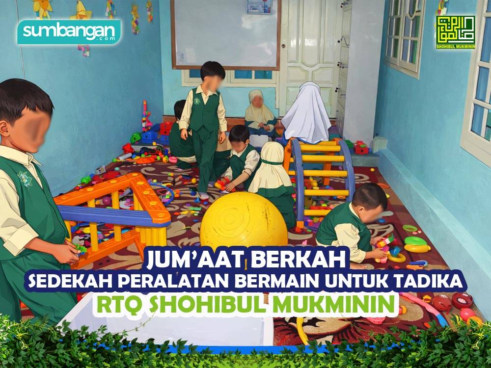 SEDEKAH MAINAN UNTUK PELAJAR TADIKA
