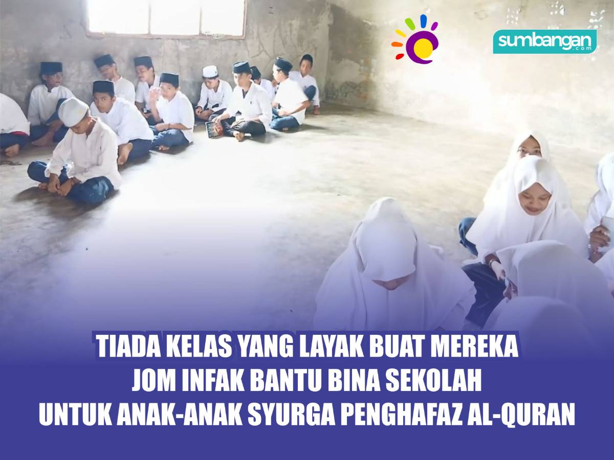 BANTU 125 PELAJAR AL QURAN BINA KELAS BAHARU SEKARANG