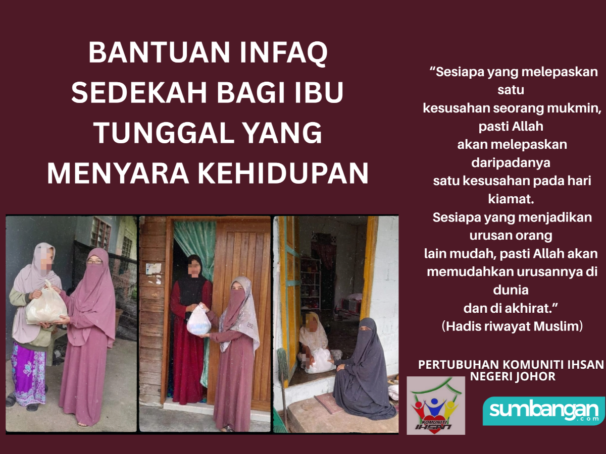 BANTUAN IBU TUNGGAL UNTUK MENYARA KEHIDUPAN