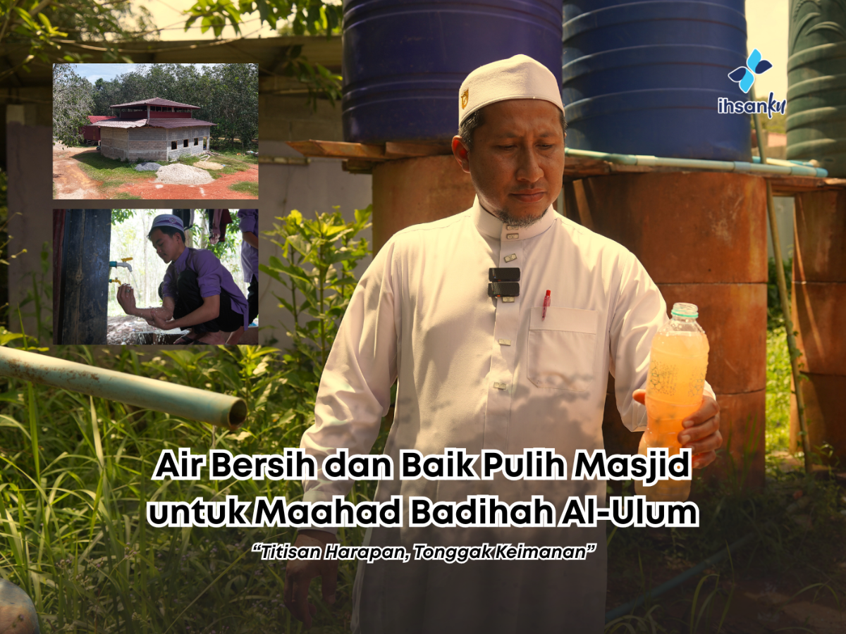 SETITIS AIR, SEJUTA HARAPAN BUAT MAAHAD BADIHAH