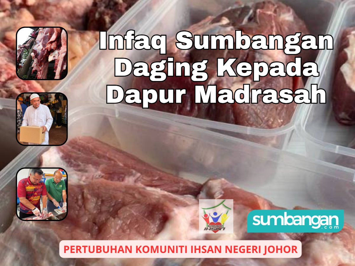 INFAQ LAUK DAGING KEPADA DAPUR MADRASAH