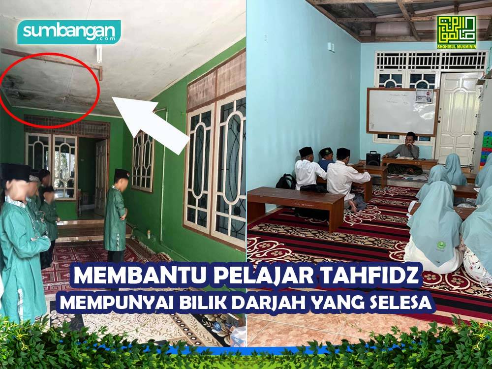 BINA BILIK DARJAH YANG SELESA UNTUK PELAJAR TAHFIDZ