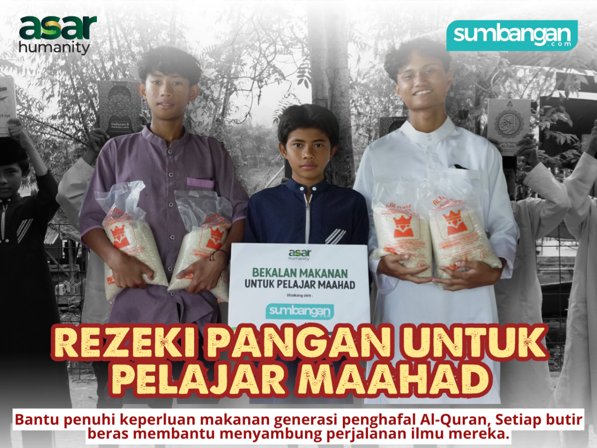 AGIHAN BERAS UNTUK PELAJAR MAAHAD