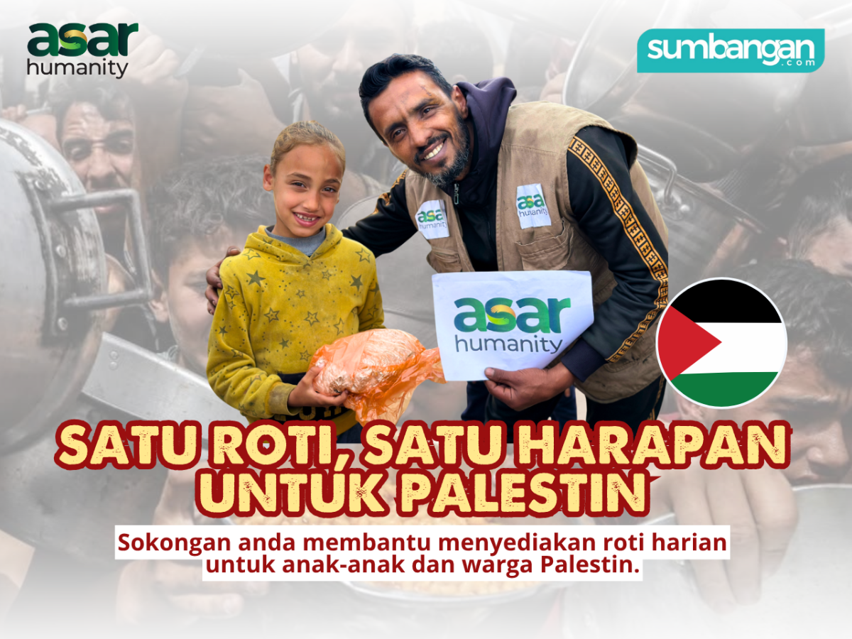 KONGSI REZEKI AGIHKAN ROTI UNTUK GAZA