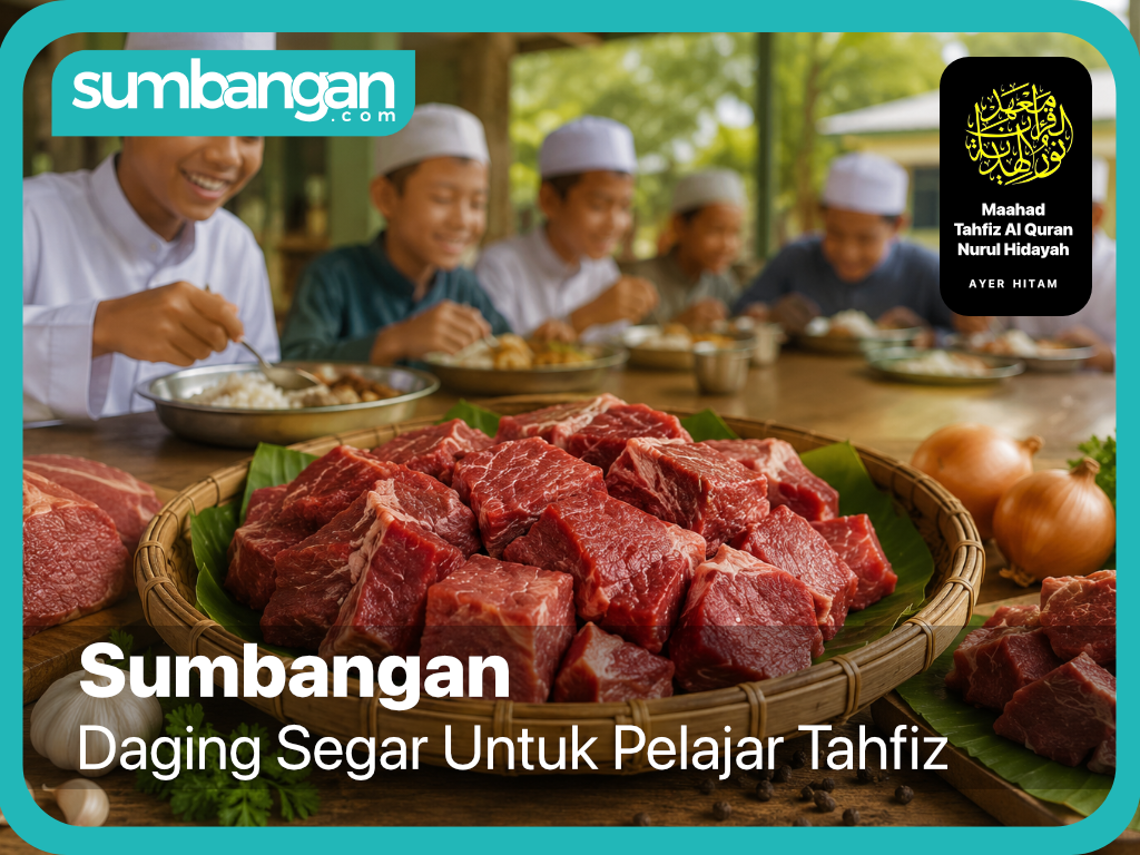 INFAQ DAGING LEMBU SEGAR HARIAN UNTUK PELAJAR MADRASAH